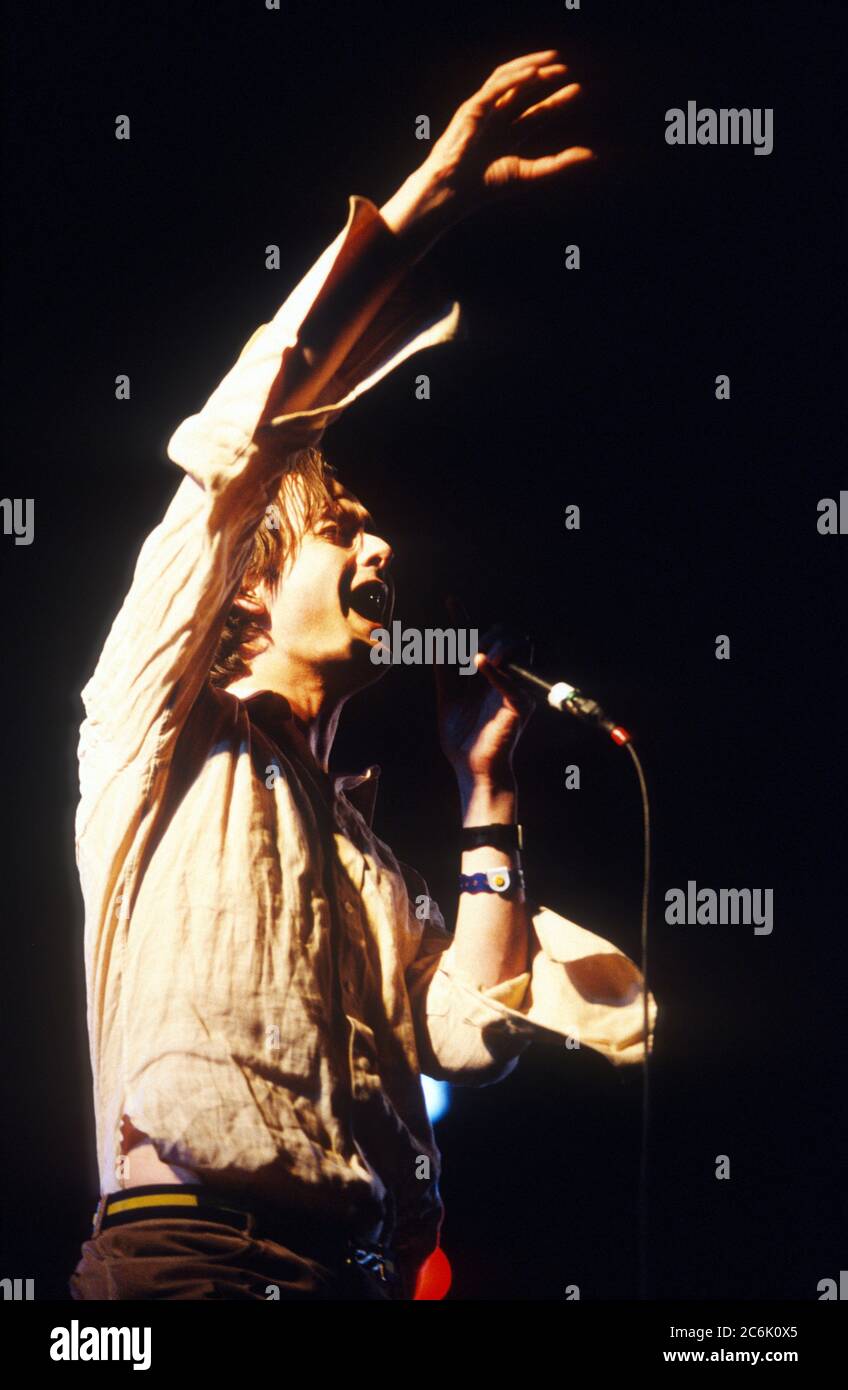 Pulp beim Guilfest, dem Guildford Festival 2001 Stockfoto