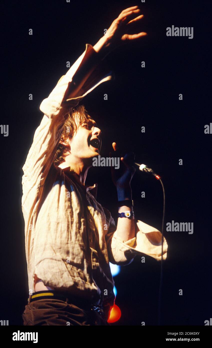 Pulp beim Guilfest, dem Guildford Festival 2001 Stockfoto