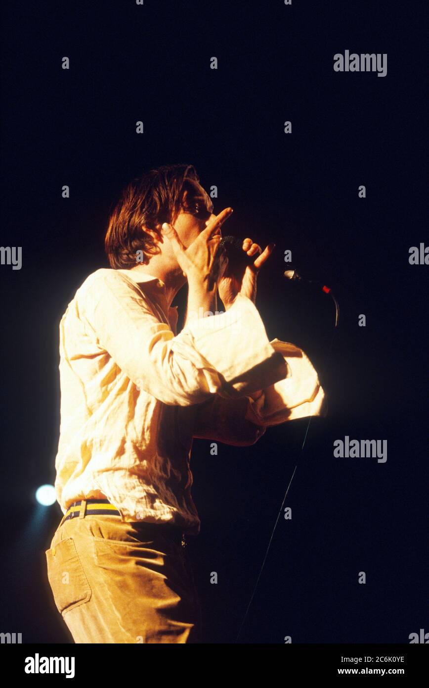 Pulp beim Guilfest, dem Guildford Festival 2001 Stockfoto
