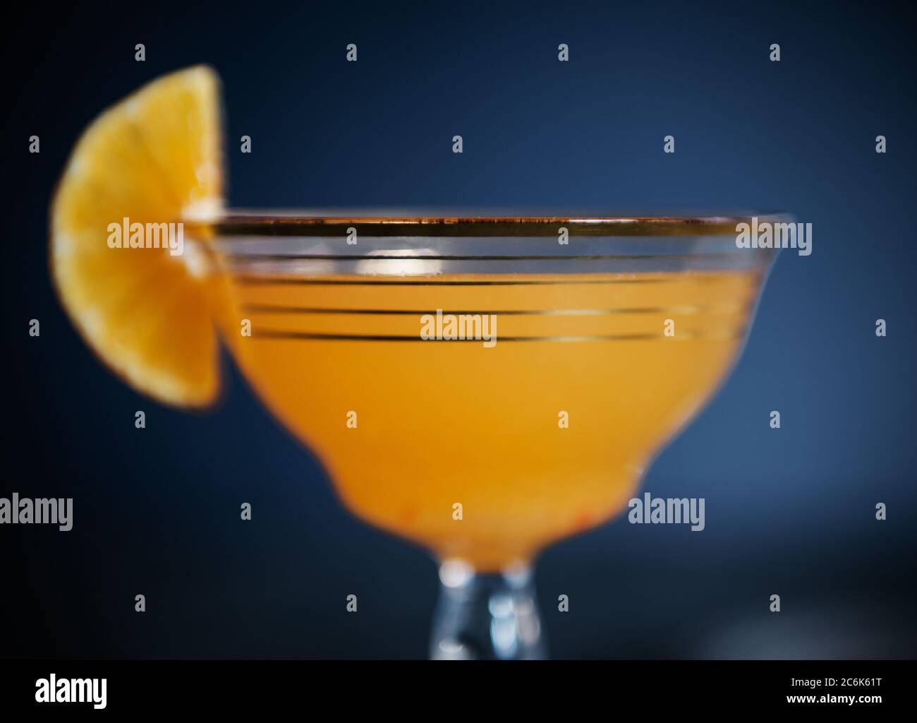 Cocktail mit Orangengeschmack Stockfoto