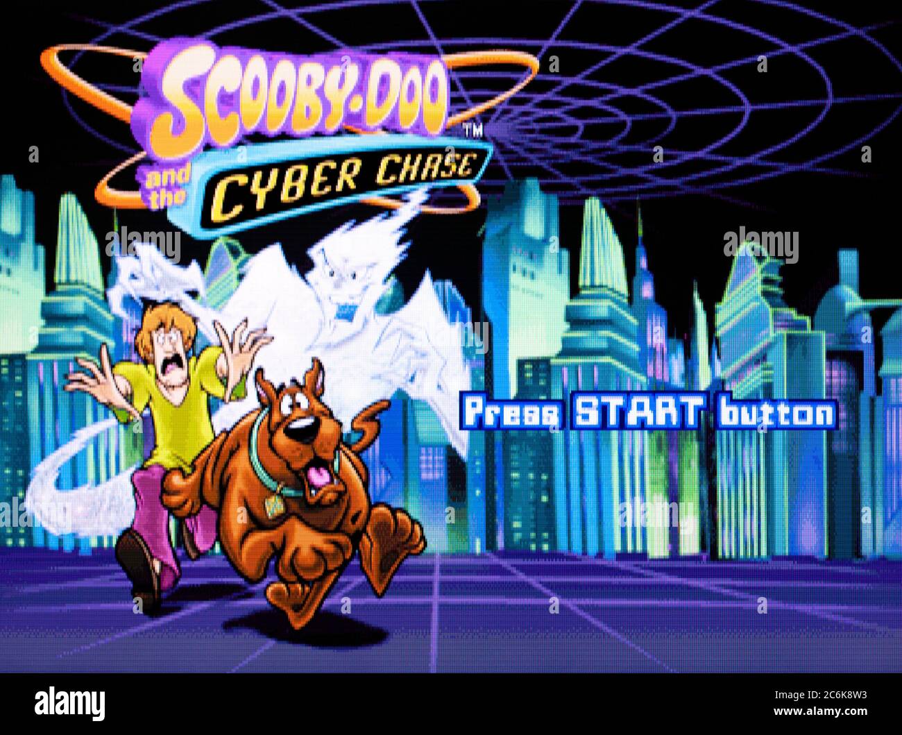 Scooby Doo and the Cyber Chase Sony PlayStation 1 PS1 PSX nur fur redaktionelle Zwecke Stockfotografie Alamy