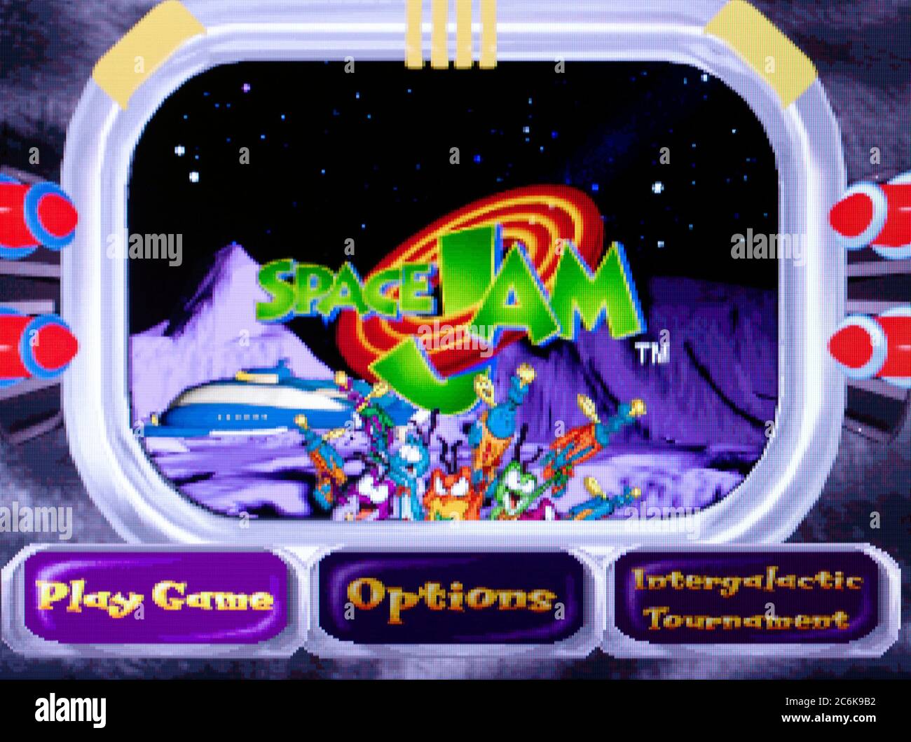 Space Jam – Sony PlayStation 1 PS1 PSX – nur für redaktionelle Zwecke Stockfoto