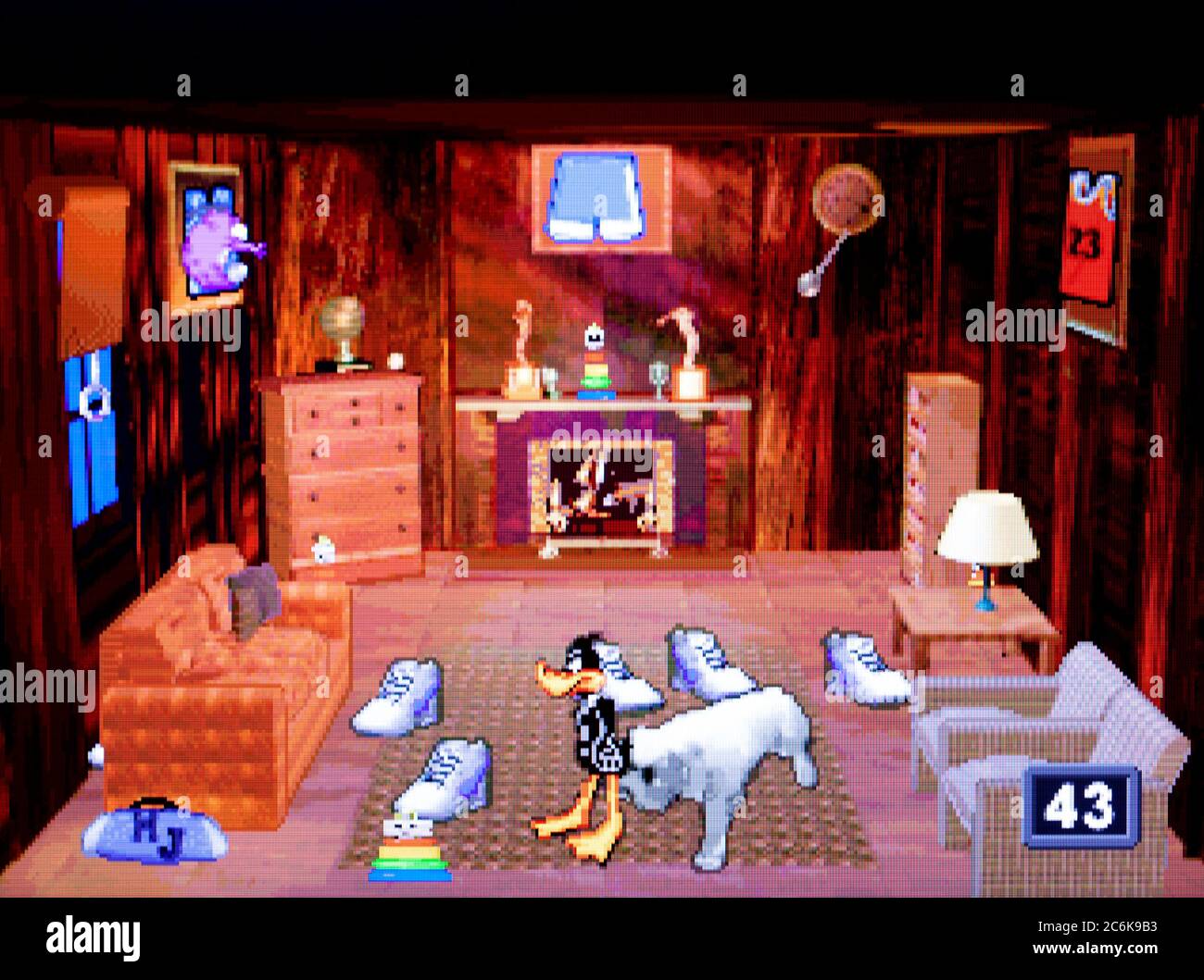 Space Jam – Sony PlayStation 1 PS1 PSX – nur für redaktionelle Zwecke Stockfoto