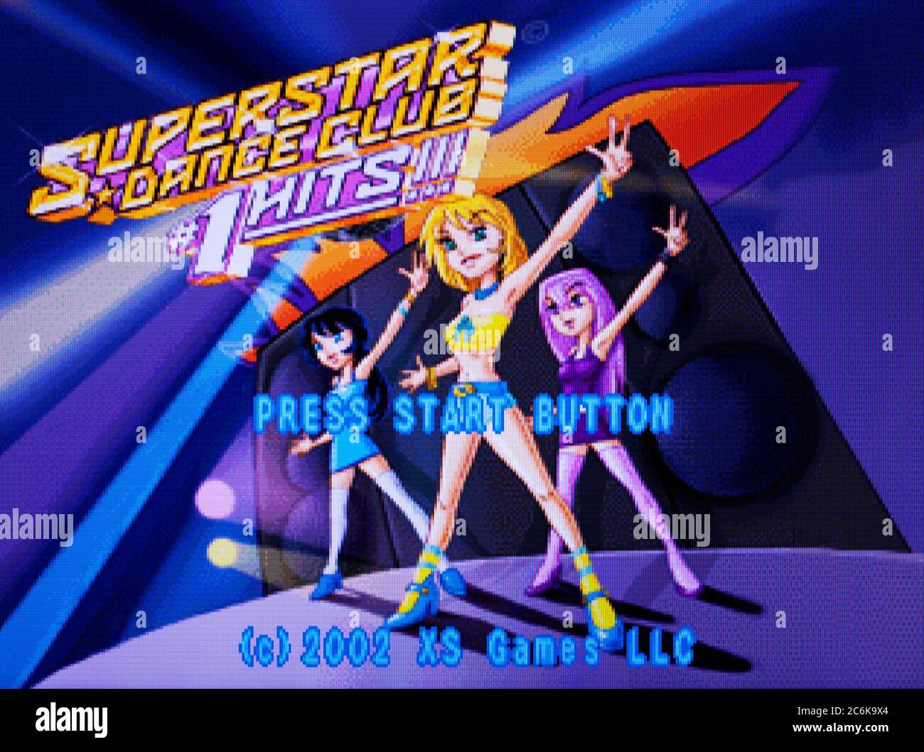 Superstars Dance Club – Sony PlayStation 1 PS1 PSX – nur für redaktionelle Zwecke Stockfoto