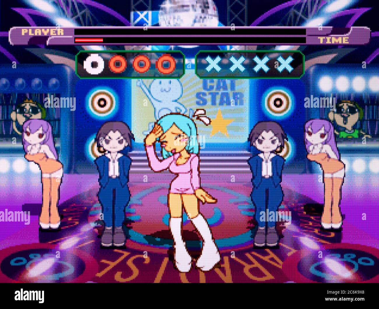 Superstars Dance Club – Sony PlayStation 1 PS1 PSX – nur für redaktionelle Zwecke Stockfoto