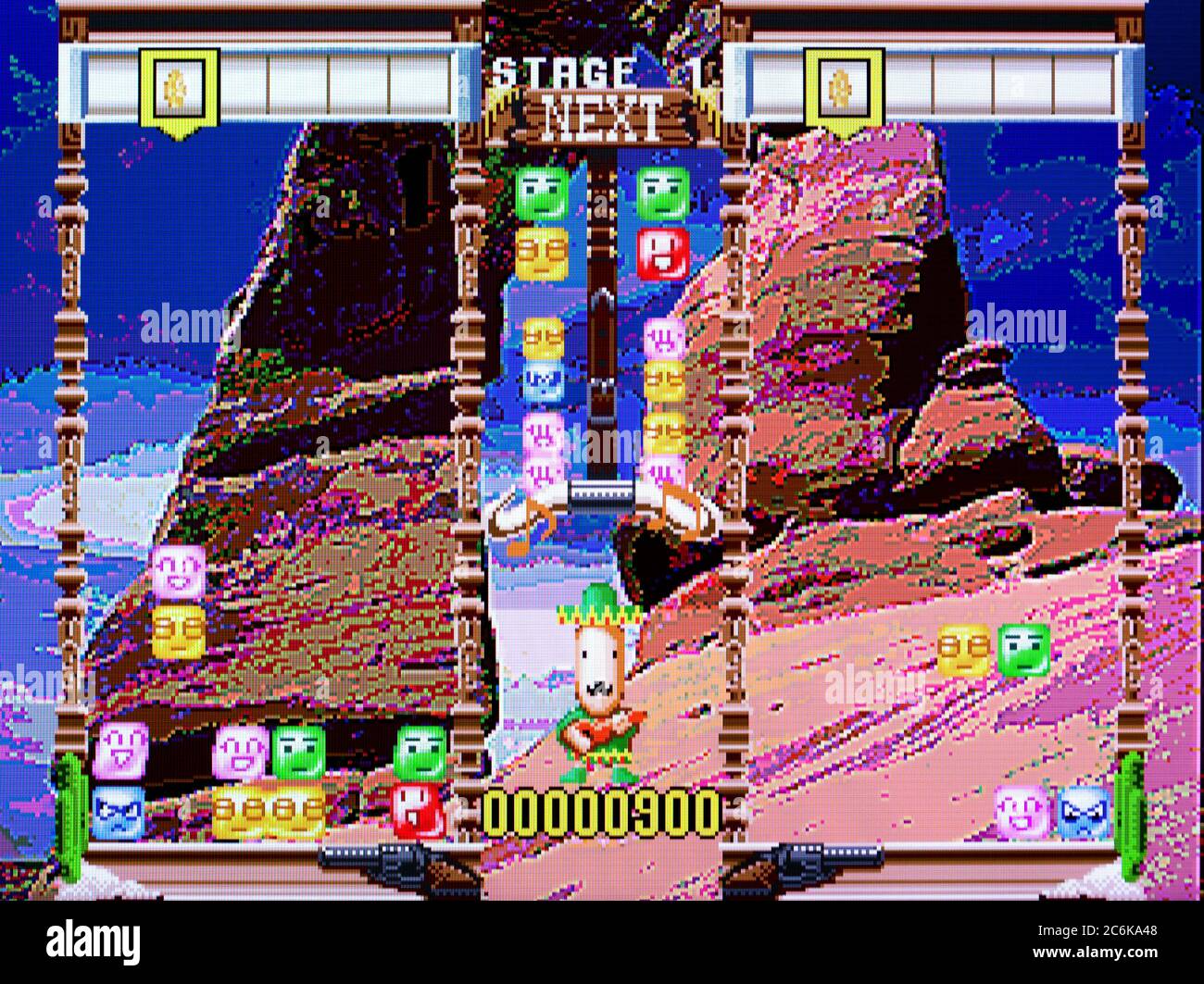 Tecmo Stacker – Sony PlayStation 1 PS1 PSX – nur für redaktionelle Zwecke Stockfoto