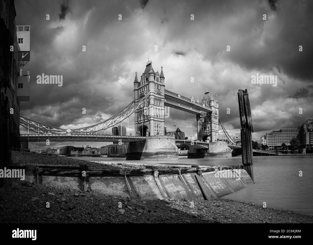 Tower Bridge, Wahrzeichen von London Stockfoto