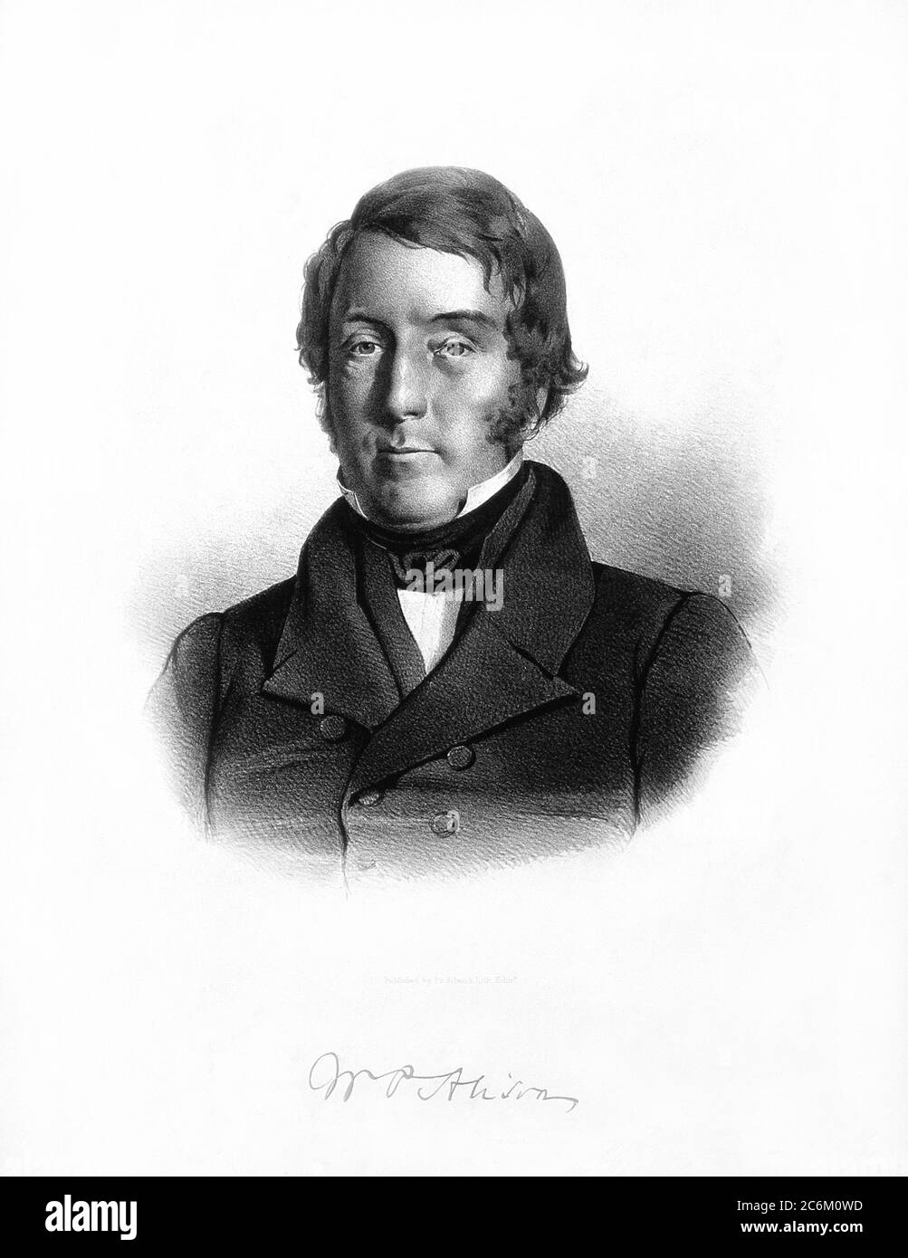 1840 c, GROSSBRITANNIEN : der britische Arzt, Sozialreformer und Philanthropist William Pulteney ALISON ( 1790 - 1859 ). - GESCHICHTE - foto storiche - scienziato - Wissenschaftler - Portrait - ritratto - GRAND BRETAGNA - SCOZIA - SCHOTISH - Scozzese - DOTTORE - MEDICO - MEDICINA - Medizin - SCIENZA - WISSENSCHAFT - SCIENZIATO - FILANTROPO - SOZIALREFORMER - RIFORMATORE SOCIALE - Gravur - Inzisione -- - Archivio GBB Stockfoto