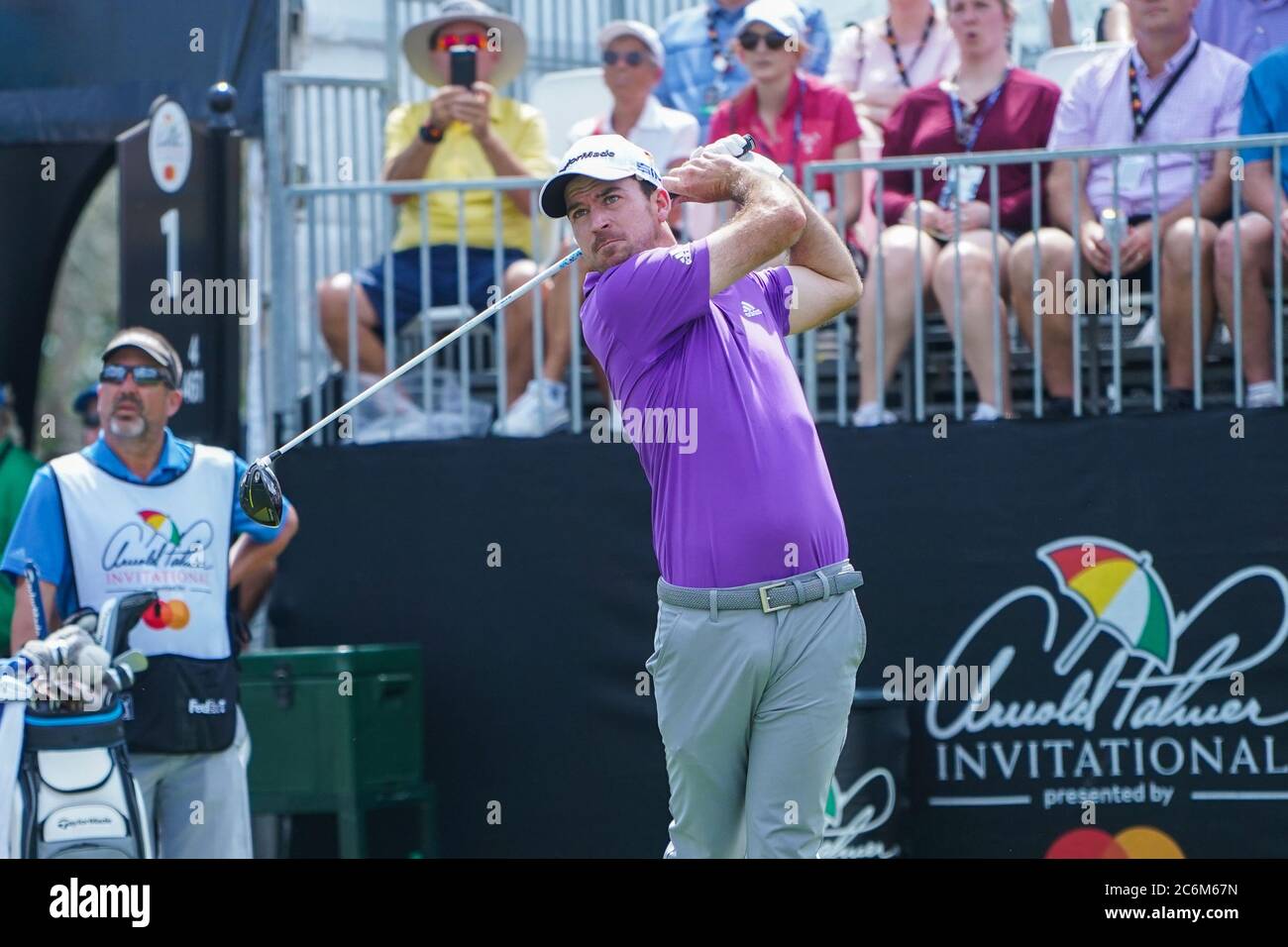 Nick Taylor während der Arnold Palmer Invitational First Round Gruppierungen 2020 in der Bay Hill Club Lodge in Orlando Florida am Donnerstag, 5. März 2020. Bildnachweis: Marty Jean-Louis Stockfoto