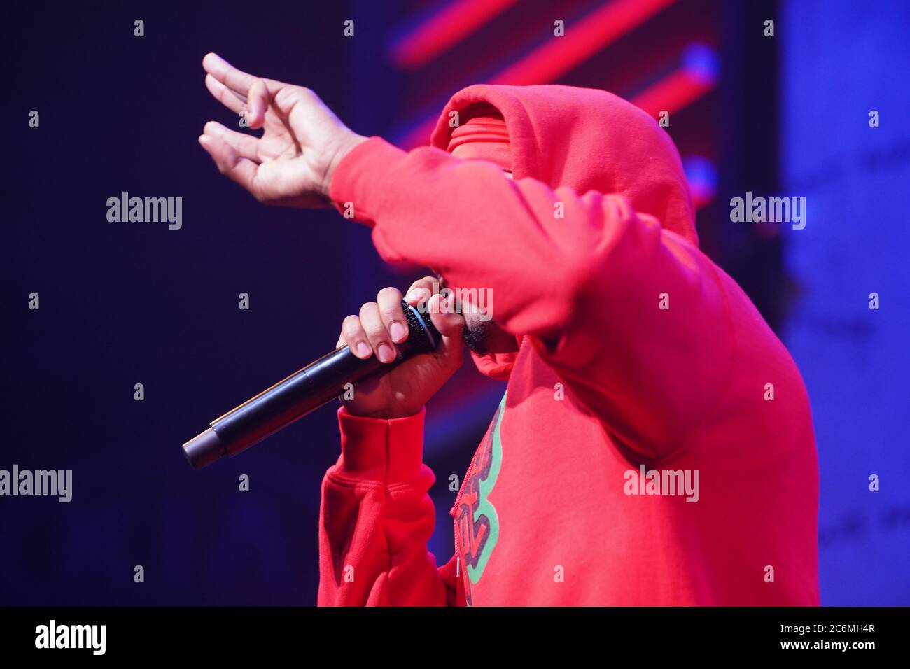 Nick Canon tritt während der MTV Wild N Out Tour im Amway Center in Orlando Florida USA am 5. März 2020 auf. Bildnachweis: Marty Jean-Louis Stockfoto