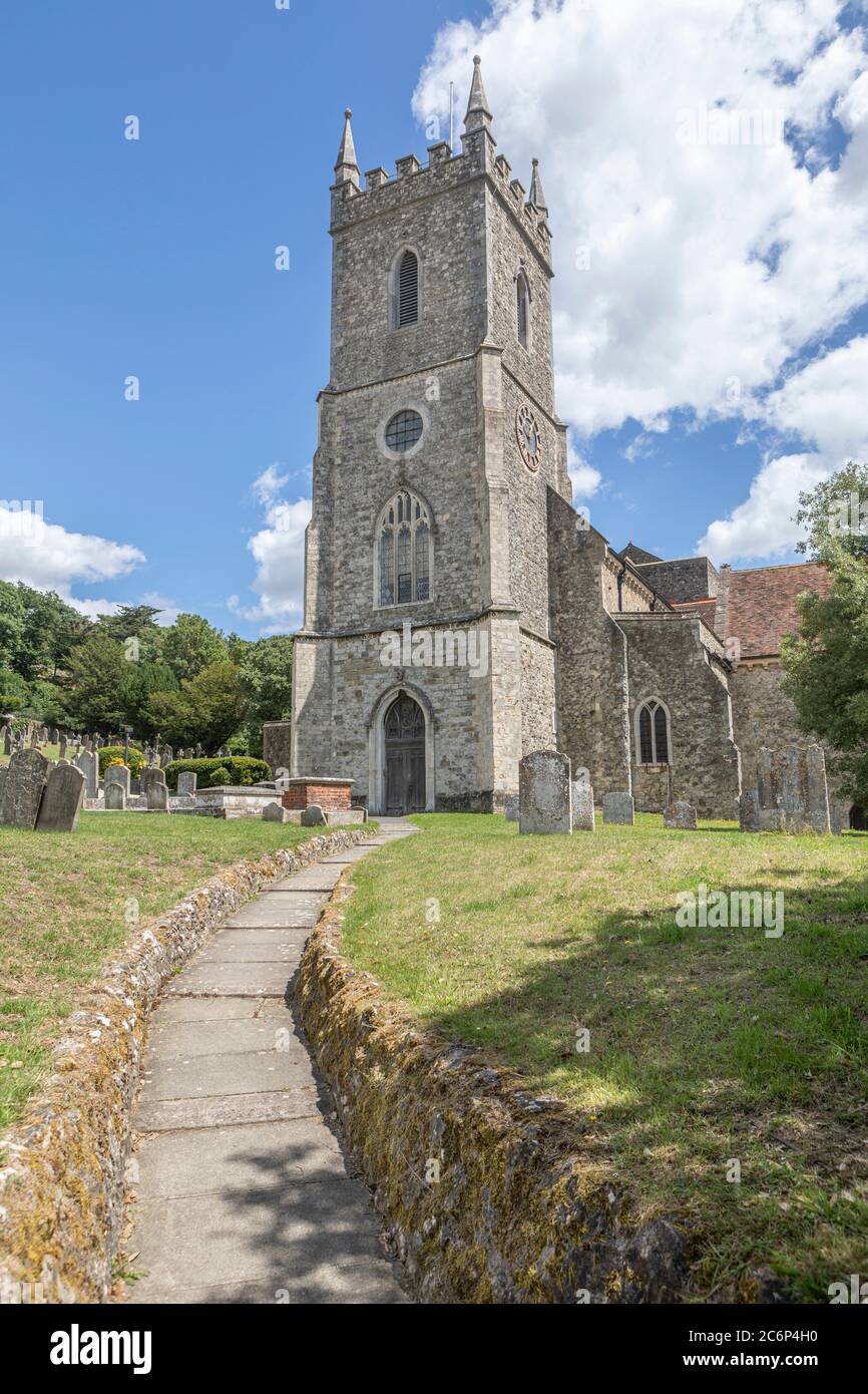 St. Leonard's Church, Hythe, Kent. Stockfoto