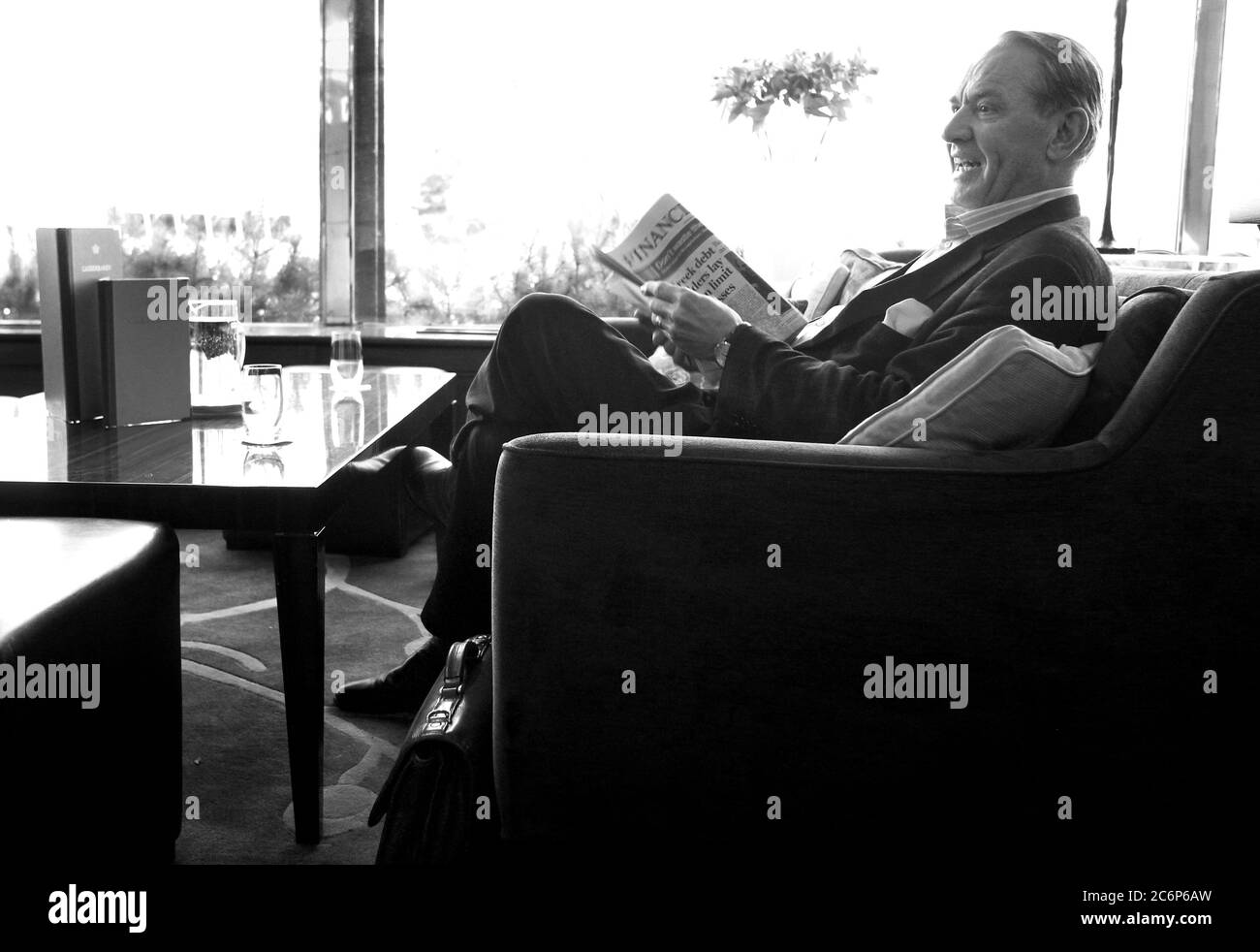 Stockholm, Schweden 20120123 Stellvertretender Generalsekretär der Vereinten Nationen, Jan Eliasson. Foto Jeppe Gustafsson Stockfoto