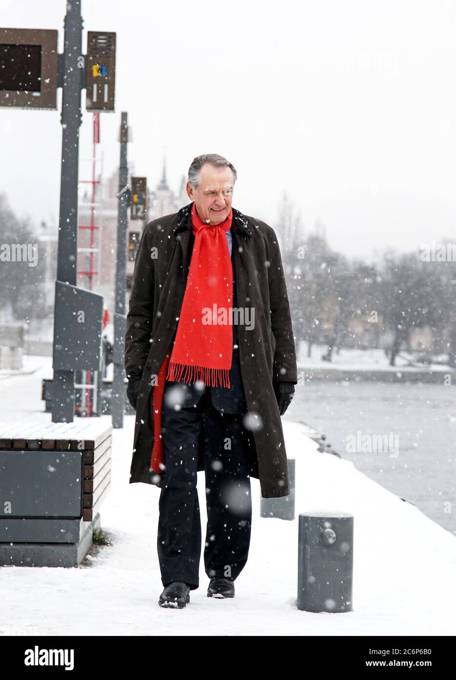 Stockholm, Schweden 20120123 Stellvertretender Generalsekretär der Vereinten Nationen, Jan Eliasson. Foto Jeppe Gustafsson Stockfoto