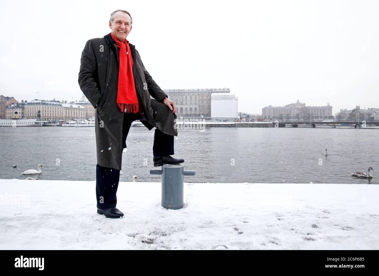 Stockholm, Schweden 20120123 Stellvertretender Generalsekretär der Vereinten Nationen, Jan Eliasson. Foto Jeppe Gustafsson Stockfoto