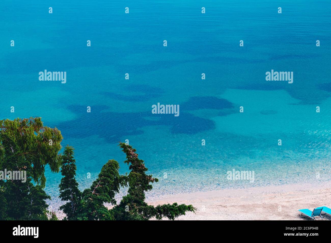 Ionische Küste ioanische Küste vlora albanien Stockfoto