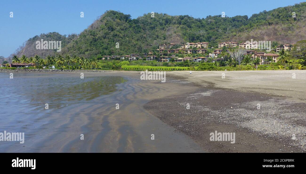 Küste an der Playa Herradura in Costa Rica, Mittelamerika Stockfoto