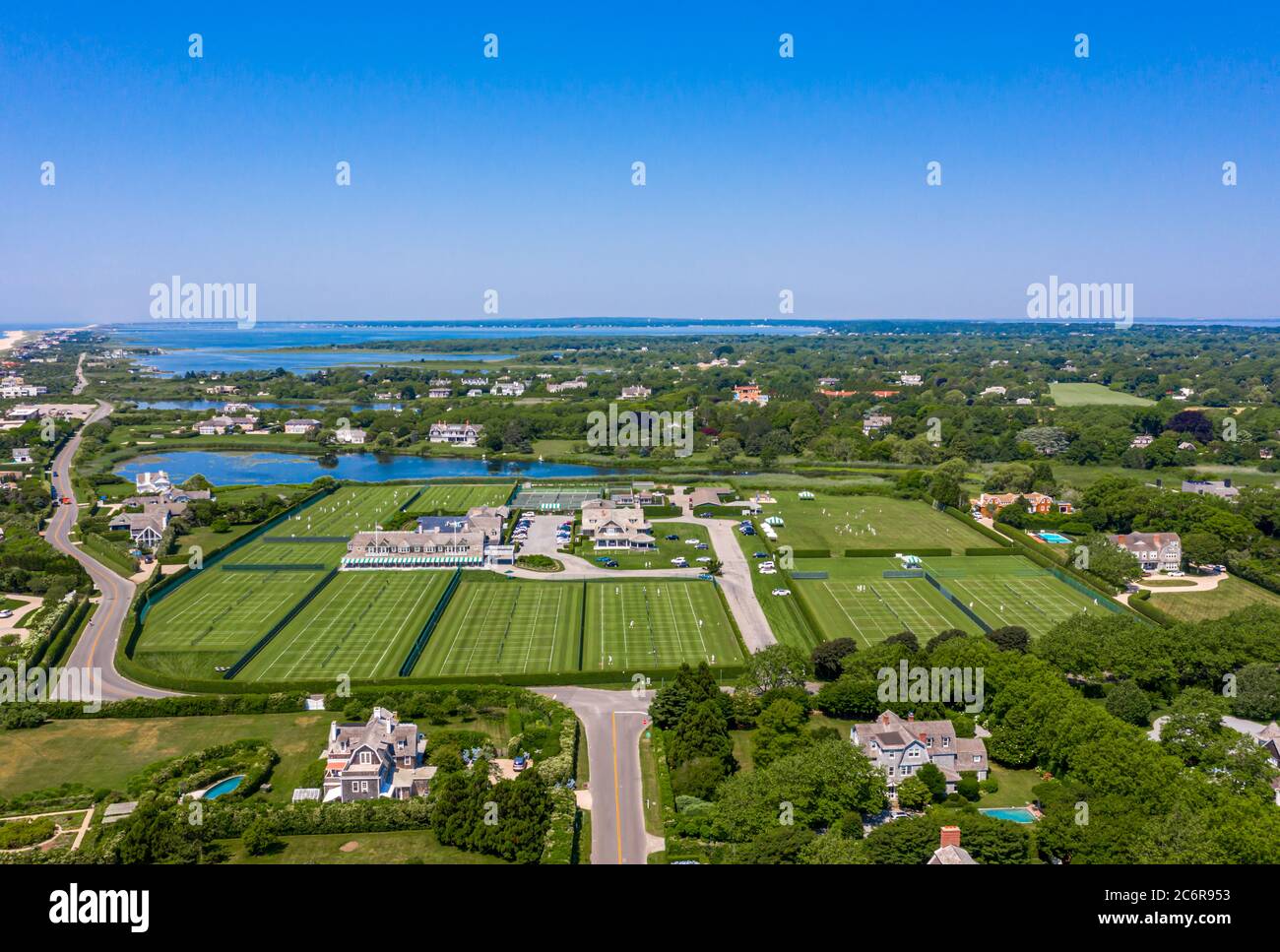 The Meadow Club of Southampton, NY Stockfoto