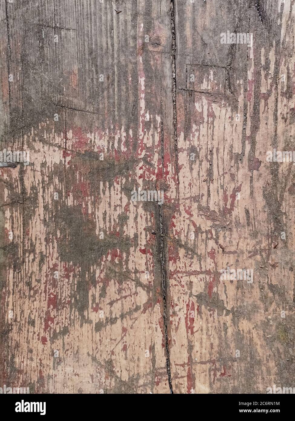 Braun bemaltes Holz Textur Hintergrund Holz Textur mit natürlichen Muster Stockfoto