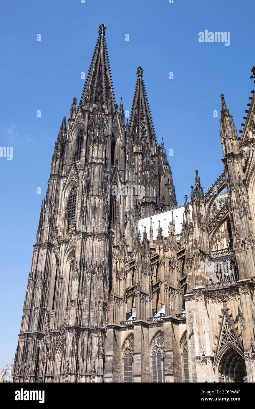 Kölner Dom, Köln, Nordrhein-Westfalen, Deutschland, Europa Stockfoto