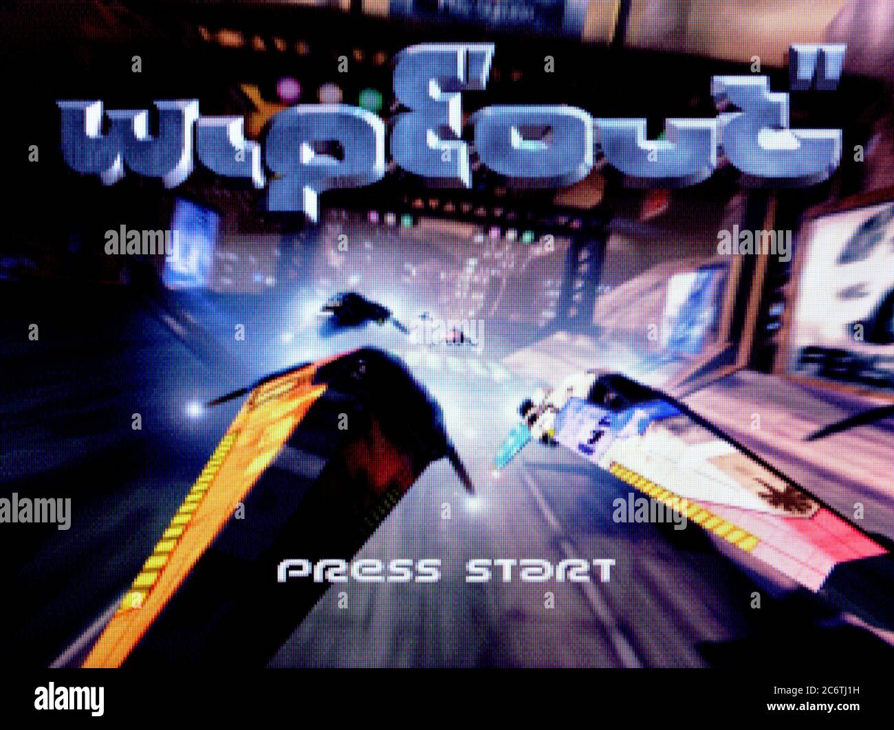 WipEout – Sony PlayStation 1 PS1 PSX – nur für redaktionelle Zwecke Stockfoto