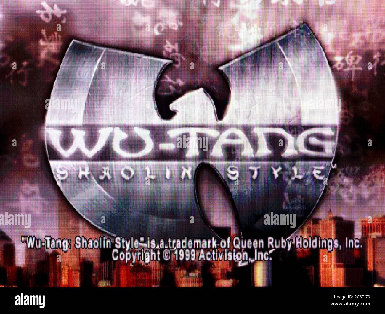 Wu-Tang Shaolin Style – Sony PlayStation 1 PS1 PSX – nur für redaktionelle Zwecke Stockfoto