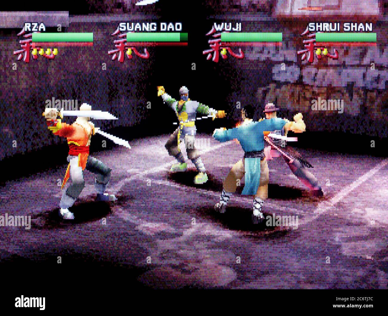 Wu-Tang Shaolin Style – Sony PlayStation 1 PS1 PSX – nur für redaktionelle Zwecke Stockfoto