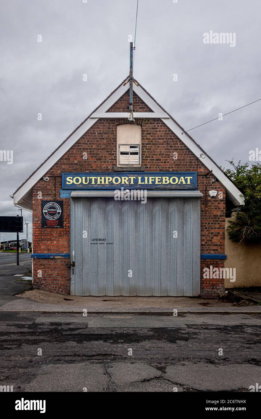 Southport Rettungsboot Stockfoto