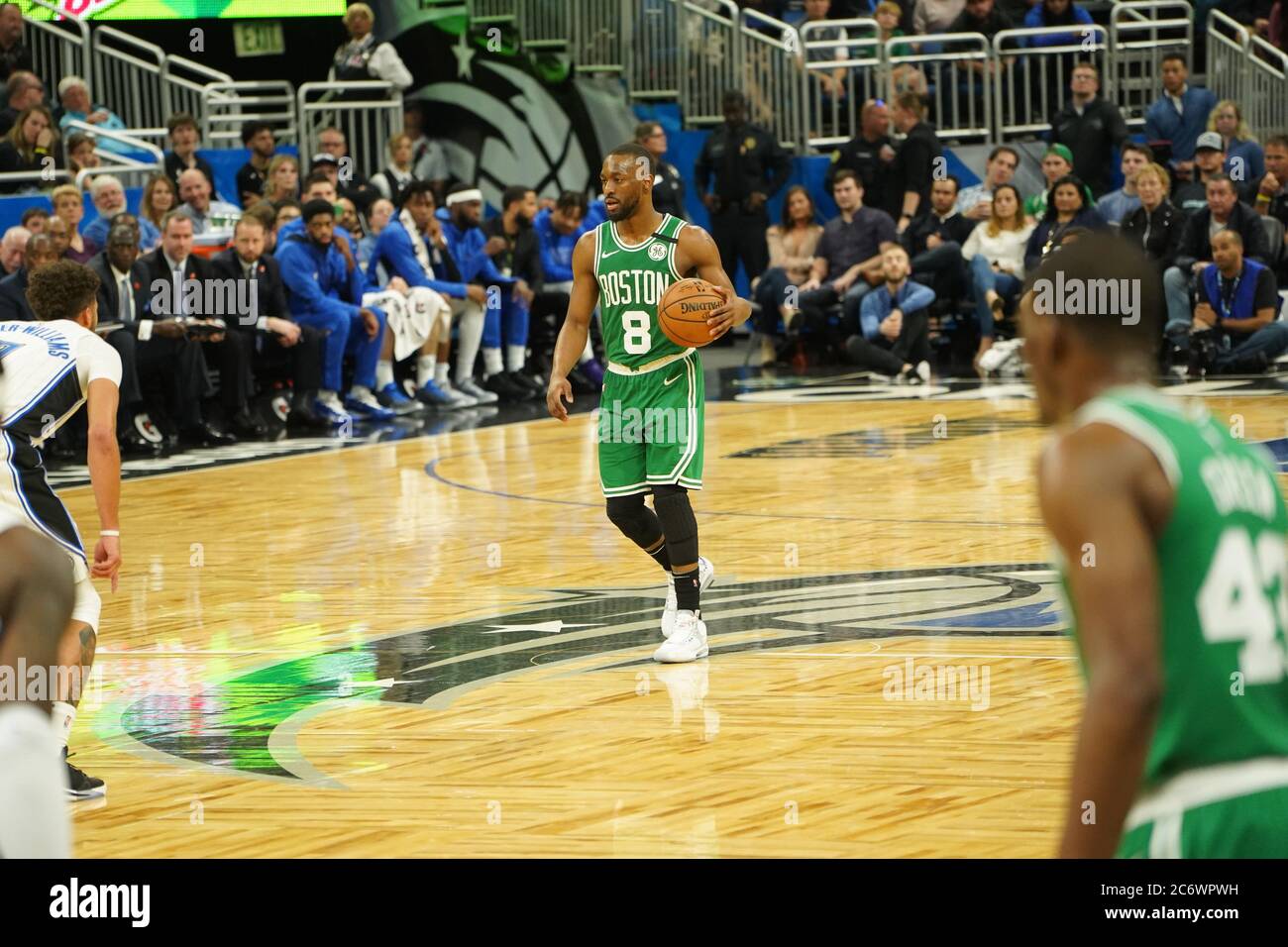 Orlando Magic Gastgeber der Boston Celtics im Amway Center am Freitag, 24. Januar 2020 in Orlando, Florida. Bildnachweis: Marty Jean-Louis Stockfoto