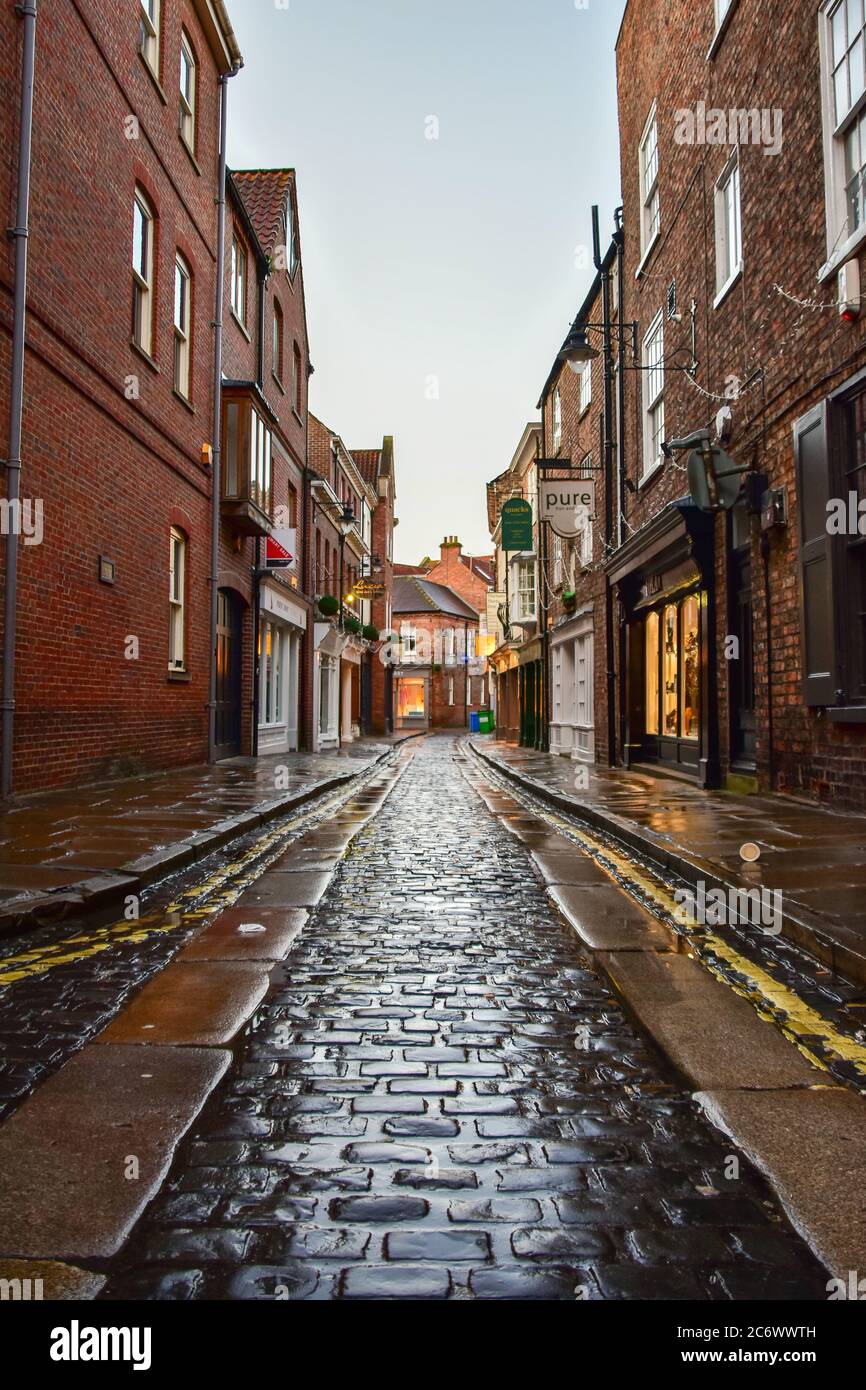 York ist eine historische Stadt in England Stockfoto