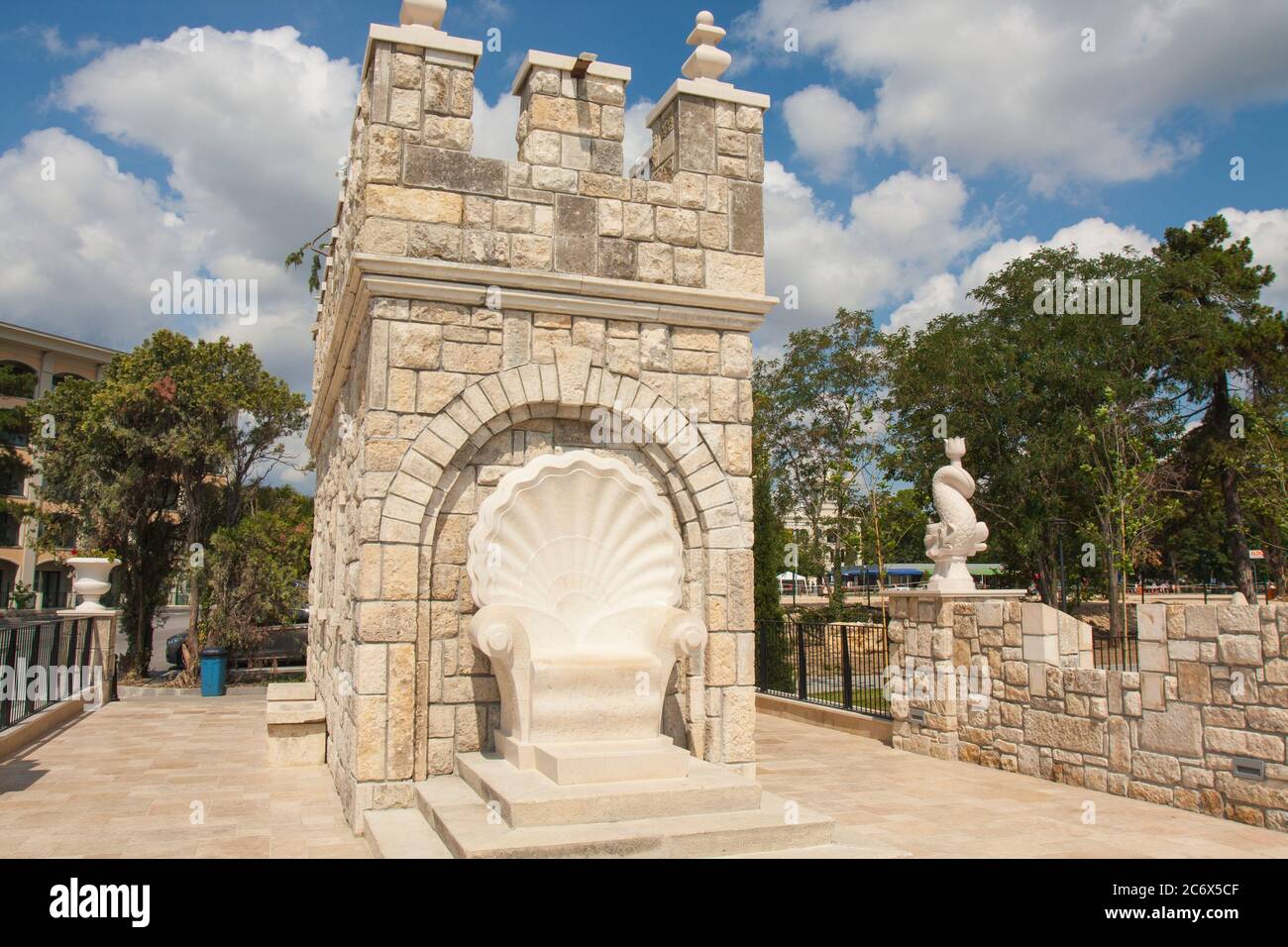 St. St. Konstantin und Helena Resort, Varna, Bulgarien. Stockfoto