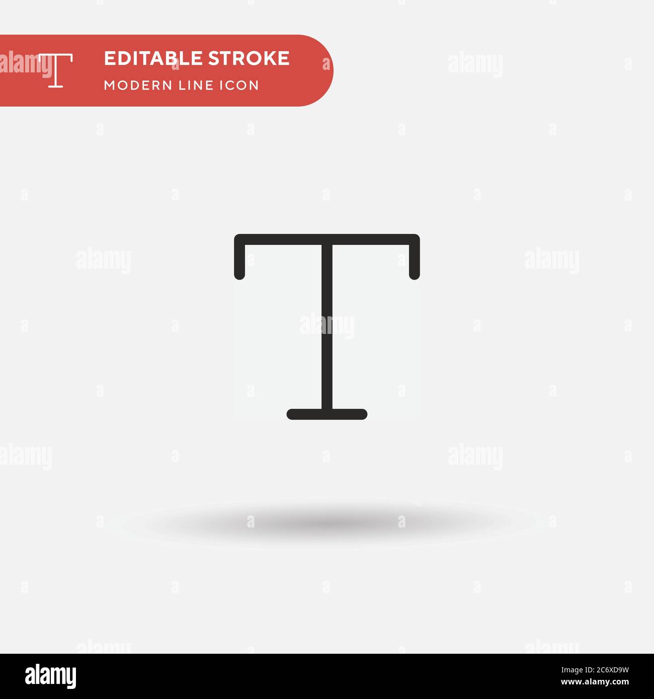 Symbol für einfachen Vektor eingeben. Illustration Symbol Design Vorlage für Web mobile UI Element. Perfekte Farbe modernes Piktogramm auf bearbeitbaren Strich. Symbole eingeben Stock Vektor