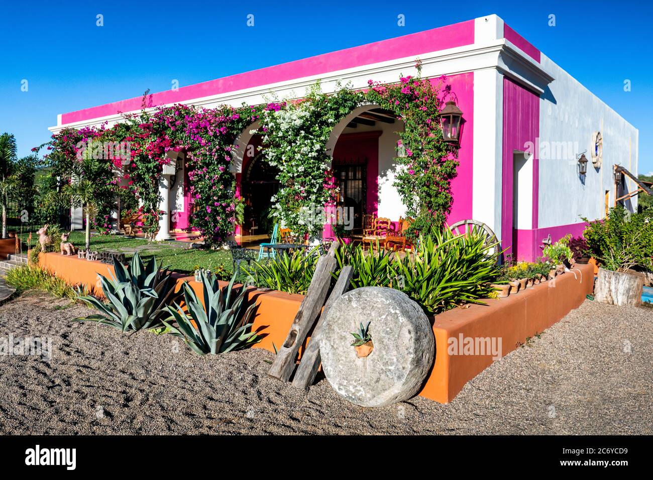 Hacienda La Martina in der Nähe von La Noria, Sinaloa, Mexiko. Stockfoto