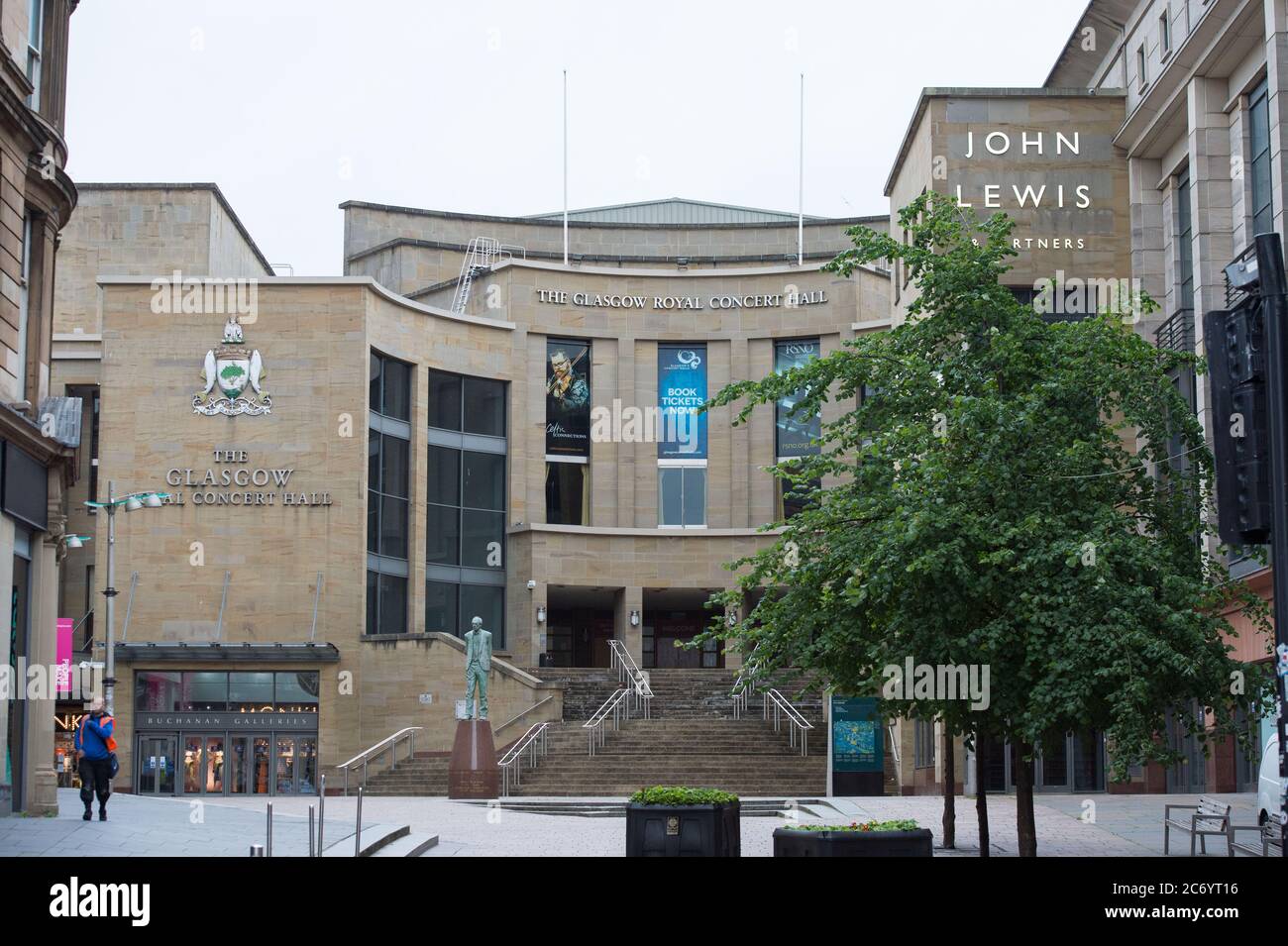 Glasgow, Schottland, Großbritannien. Juli 2020. Im Bild: Buchanan Galleries Shopping Centre/Shopping Mall bereitet sich auf die Eröffnung heute im Glasgow City Centre vor. Quelle: Colin Fisher/Alamy Live News Stockfoto