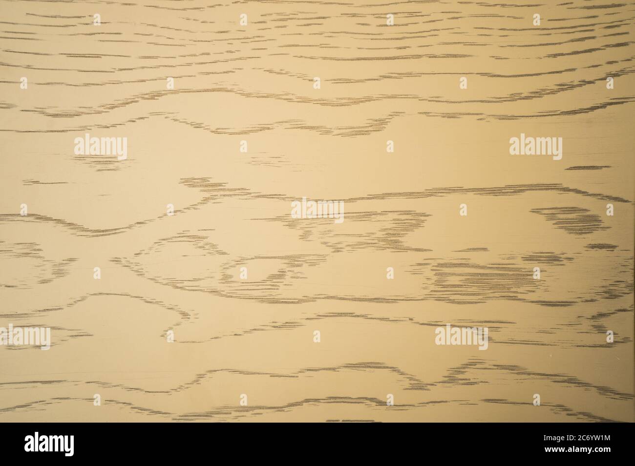 Heller hölzerner brauner Hintergrund. Gestreifter Baum mit Fasern. Textur. Tapete Stockfoto