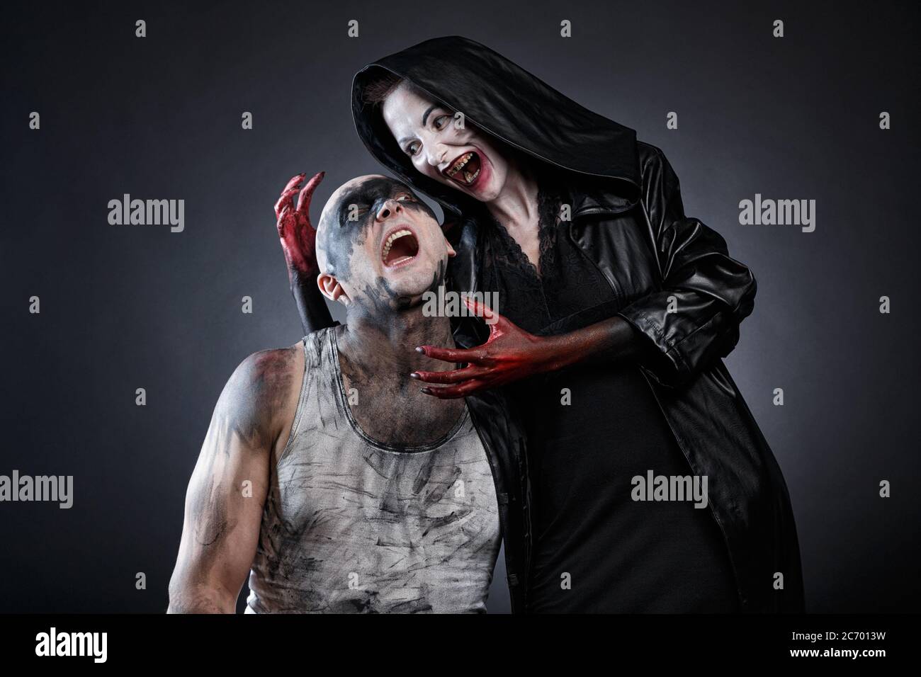 Horror woman -Fotos und -Bildmaterial in hoher Auflösung – Alamy