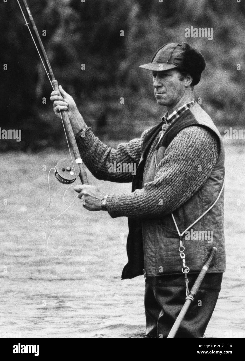 Kelso Scotland UK Datei Bild Jack Charlton, ein Weltmeister mit England und ehemaliger Manager der Republik Irland, ist im Alter von 85 Jahren gestorben. Jack Charlto Stockfoto