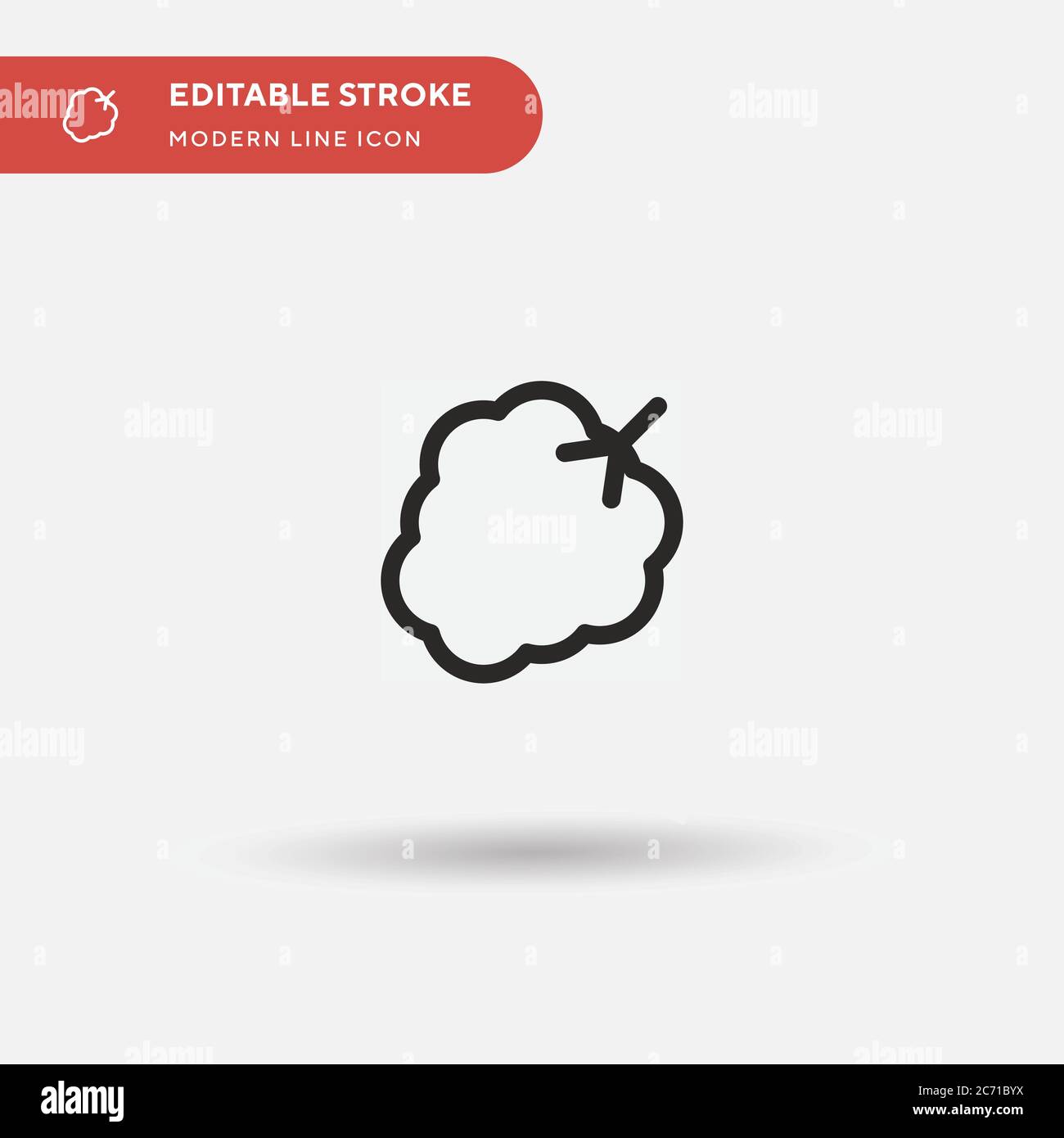 Himbeeren einfaches Vektor-Symbol. Illustration Symbol Design Vorlage für Web mobile UI Element. Perfekte Farbe modernes Piktogramm auf bearbeitbaren Strich. Rasp Stock Vektor