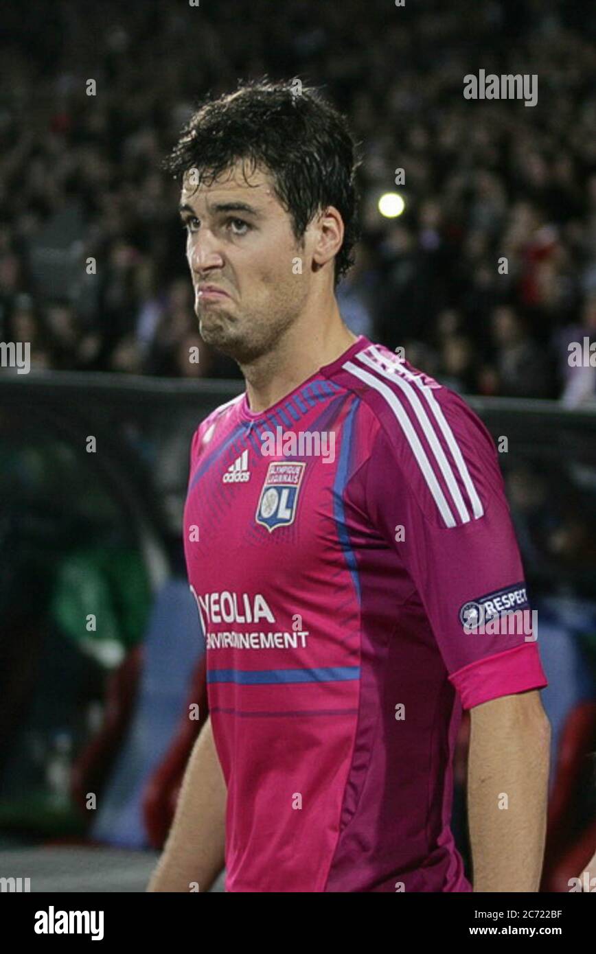 Yoann Gourcuff während der Champions League 2011 - 2012 ,Olympique Lyonnais - Real Madrid am 02 2011. November in Lyon Frankreich - Foto Laurent Lairys / DPPI Stockfoto