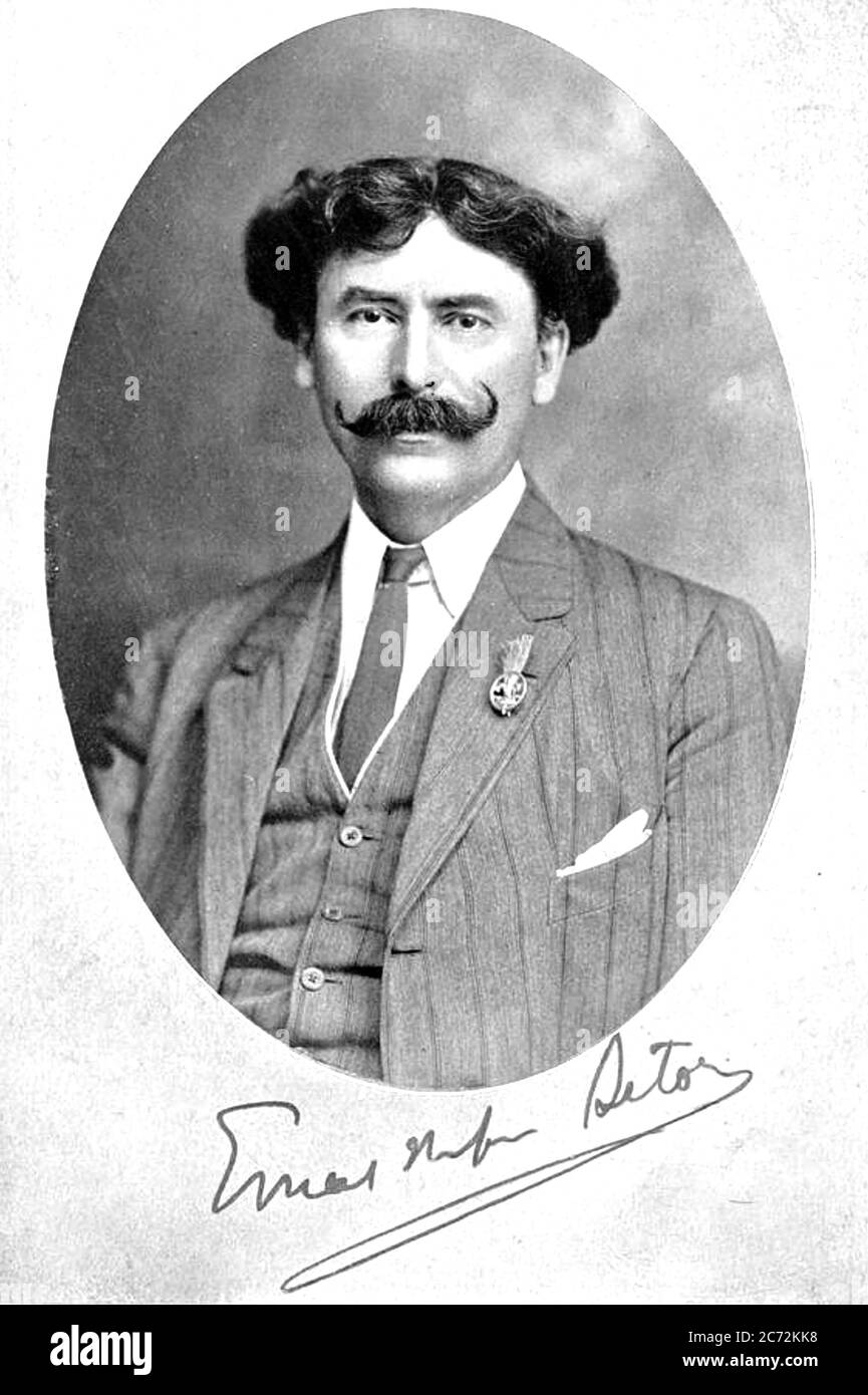 ERNEST SETON (1860-1946) Anglo-amerikanischer Wildlife-Künstler, Gründer der Woodcraft Indians und Boy Scouts of America Stockfoto