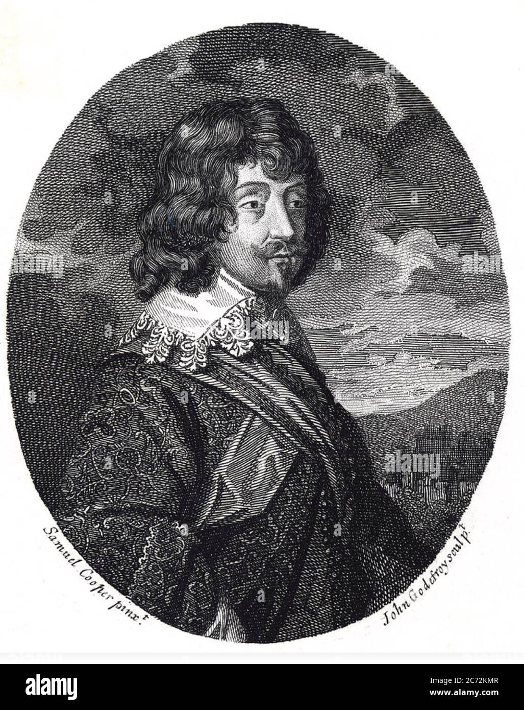 HENRY RICH (1590-1649) englischer Höfling, Peer und Soldat, enthauptet. Stockfoto