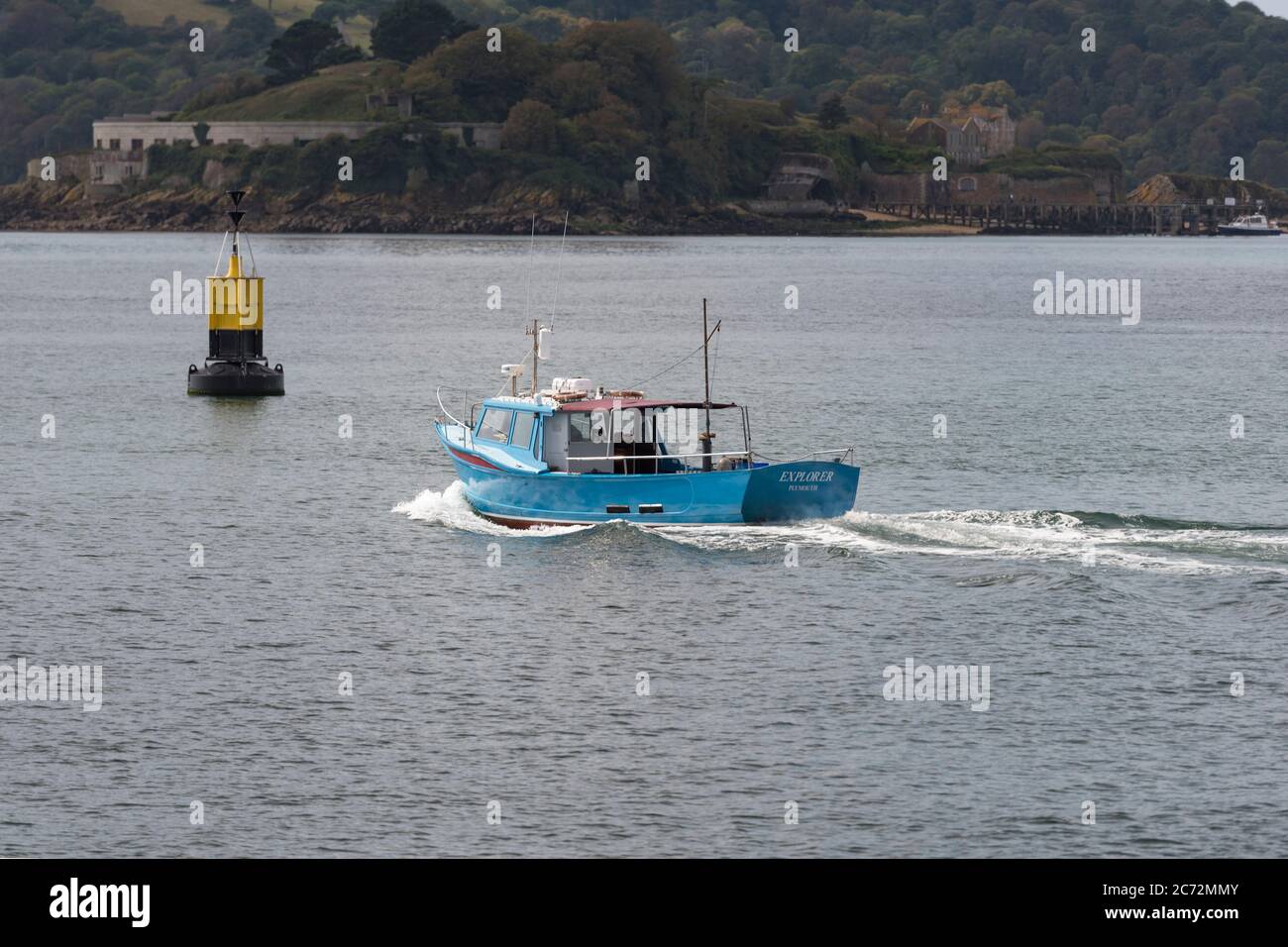 Entdecker Plymouth Fischerboot Stockfotos und bilder Kaufen Alamy