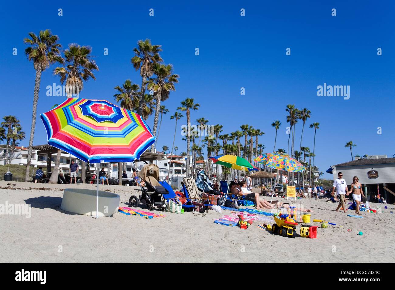 San Clemente Beach, Orange County, Südkalifornien, USA Stockfoto