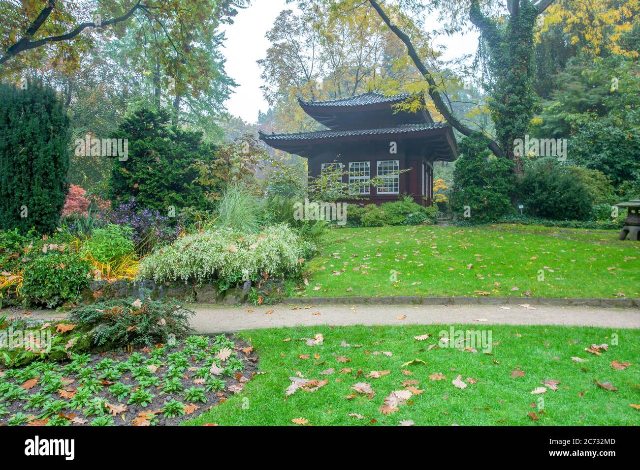 Japanese Garden Leverkusen Germany Stockfotos Und Bilder Kaufen Alamy