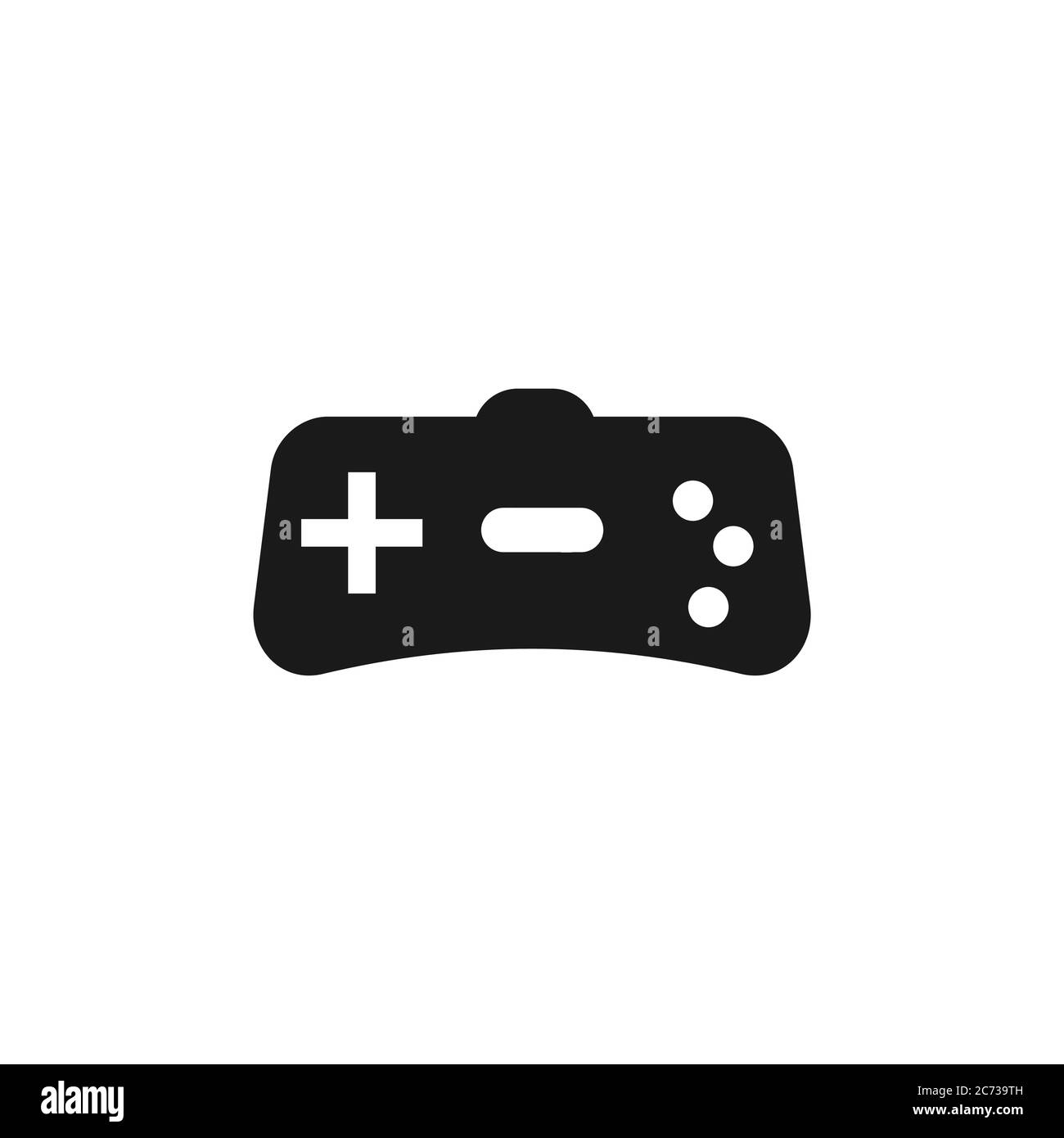 Game Pad Vektor Design Illustration Stock Vektor