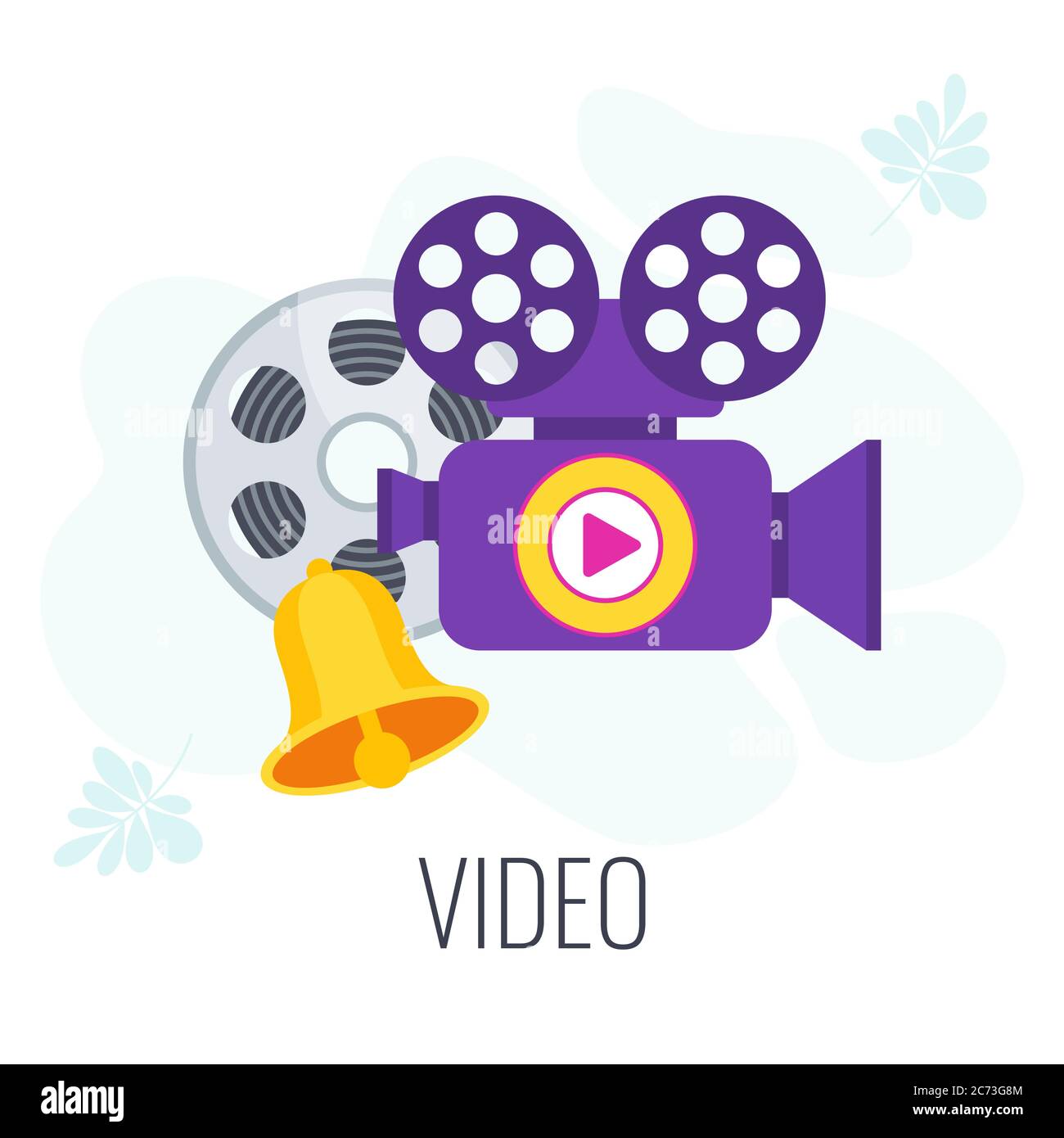 Landing Page-Symbol. Marketing-Grafik mit flachen Vektorgrafiken. Stock Vektor