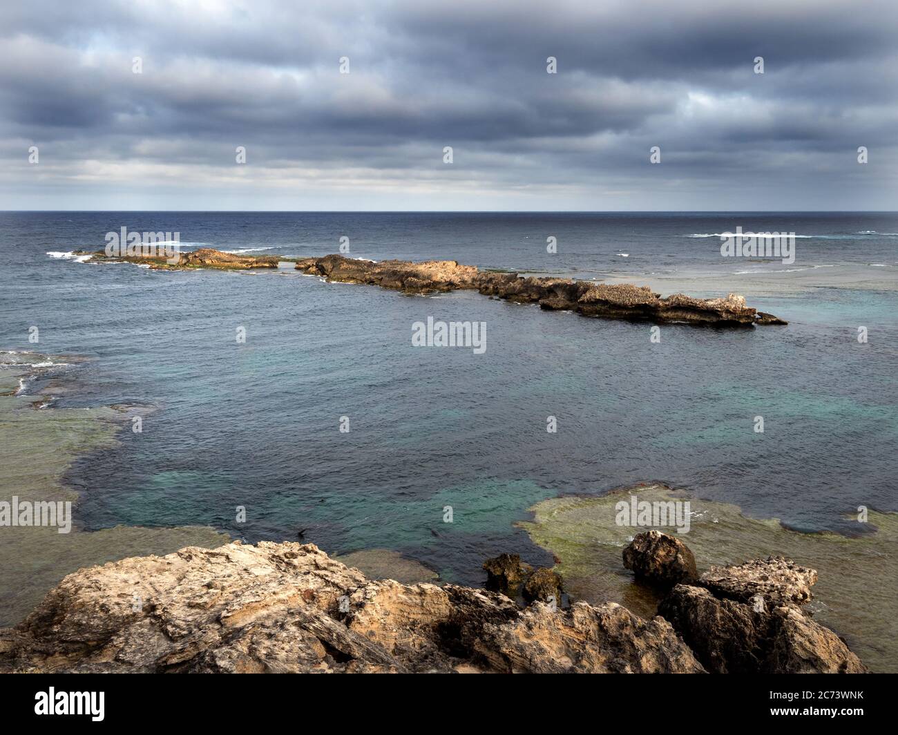 Cathedral Rocks, West End, Rottnest Island Stockfoto