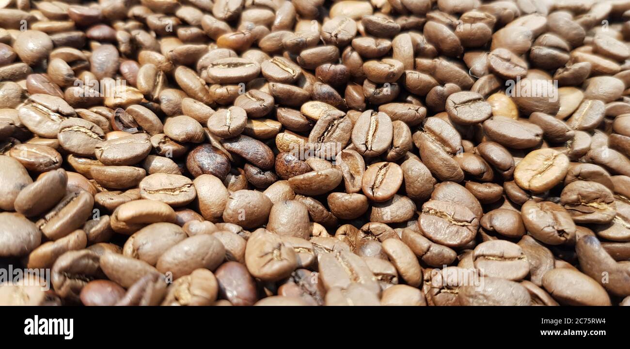 Kaffee Bohnen Stockfoto