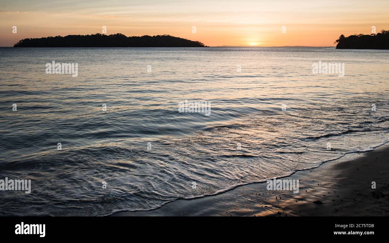 Strände von Santa Catalina Island, Panama, Mittelamerika Stockfoto