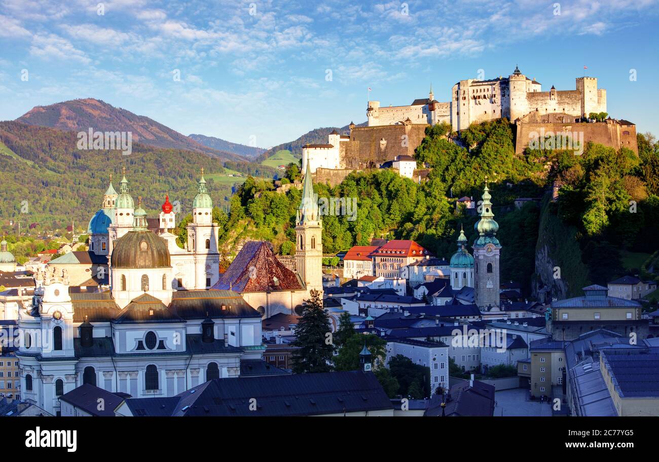 Salzburg, Österreich Stockfoto