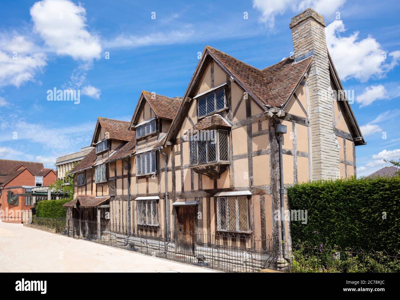 William Shakespeares Geburtsort Stratford-upon-Avon William Shakespeares Geburtsort Stratford-upon-Avon Warwickshire England GB Europa Stockfoto